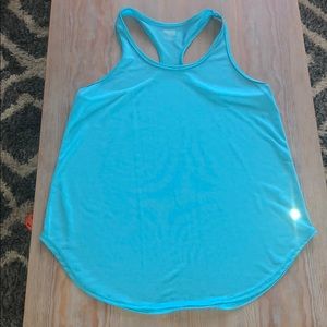 Cute teal athletic tank